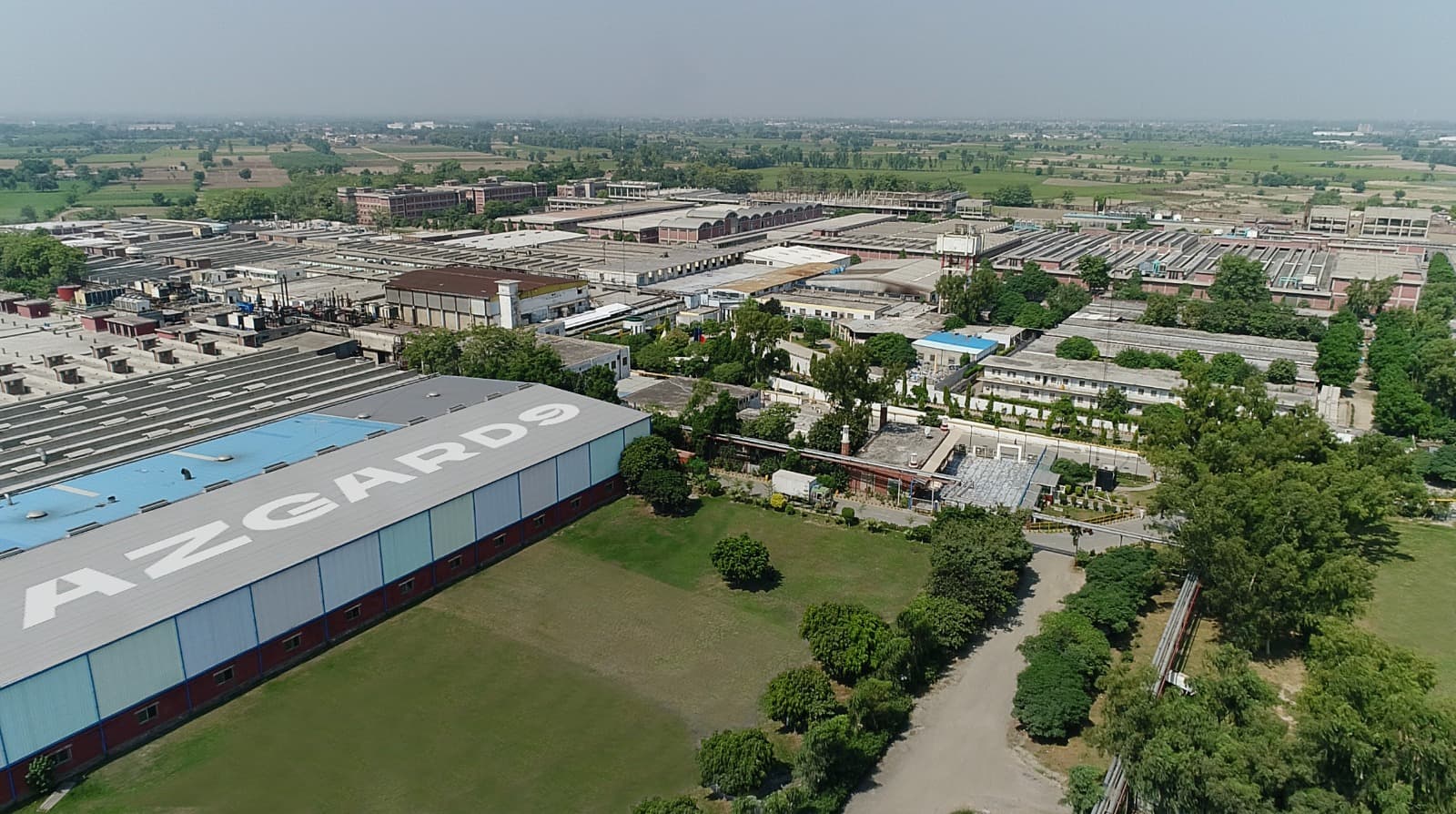 Modern building facade